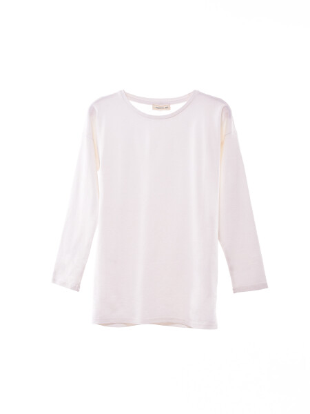 REMERA SHINE BLANCO