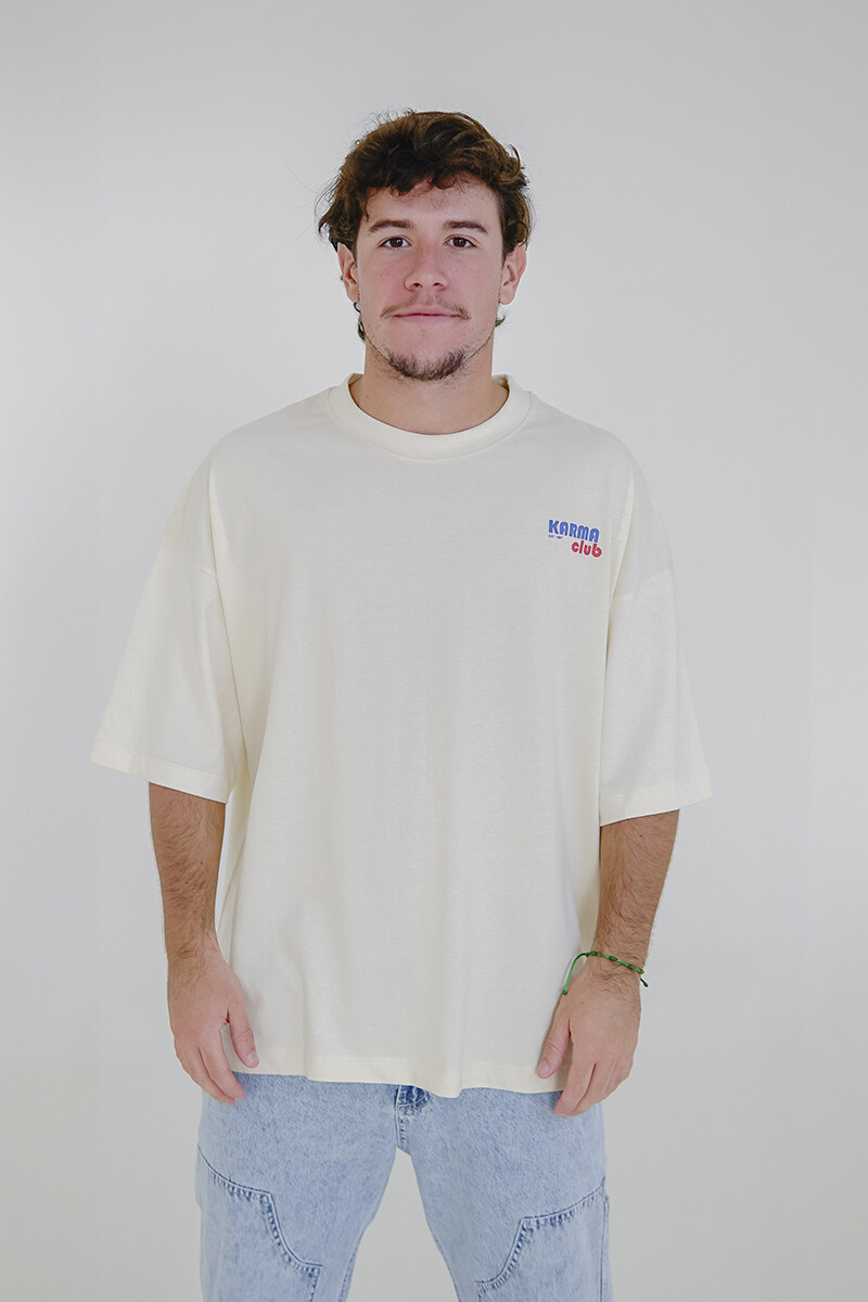 Remera Pulau Karma - Blanco 