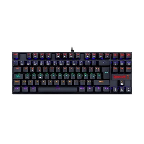 Teclado Gamer Redragon Kumara Rainbow Black Switch Red Teclado Gamer Redragon Kumara Rainbow Black Switch Red