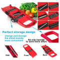 Rallador Cortador Picador De Frutas y Vegetales 6 en 1 Rallador Cortador Picador De Frutas y Vegetales 6 en 1