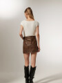 Falda Julias Marron