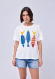 Remera Trendy Pez azul