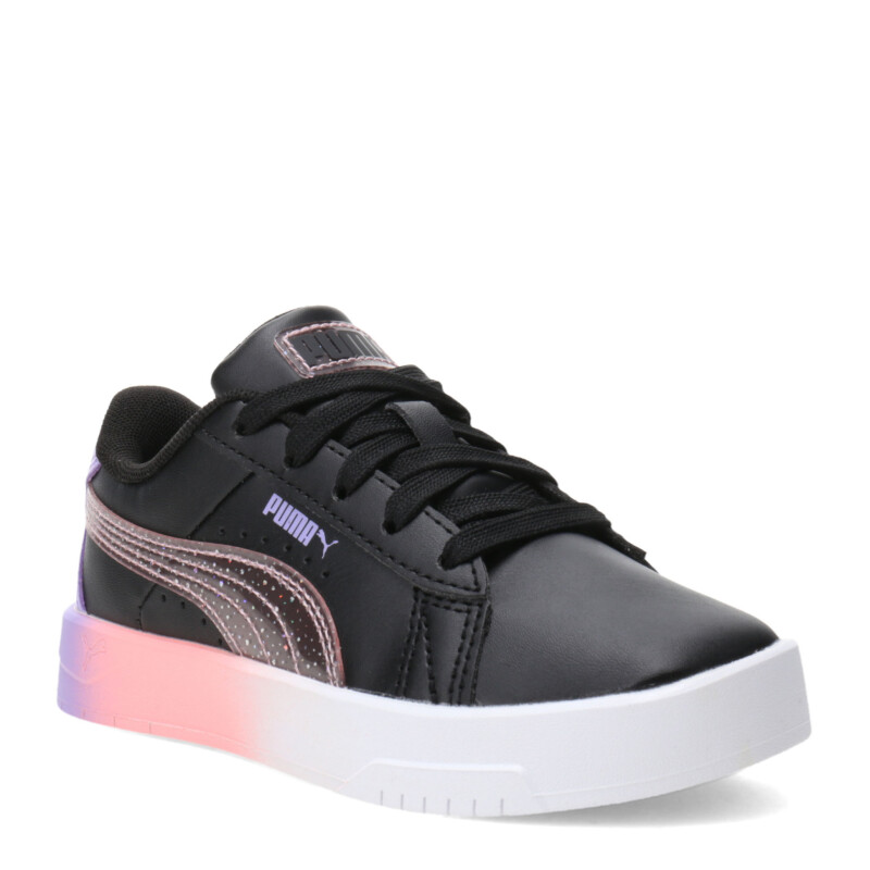 Championes Unisex Puma Jada Classic Blurry Dreams Negro - Rosa - Violeta