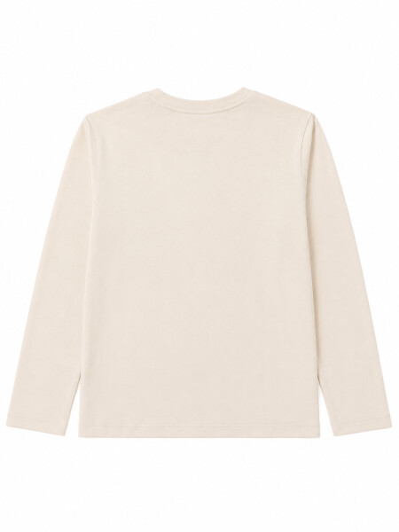 REMERA POSITIVE BLOOM BEIGE
