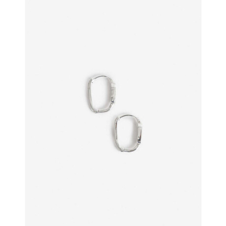 Argollas Plata 925 Con Cubic Plateado