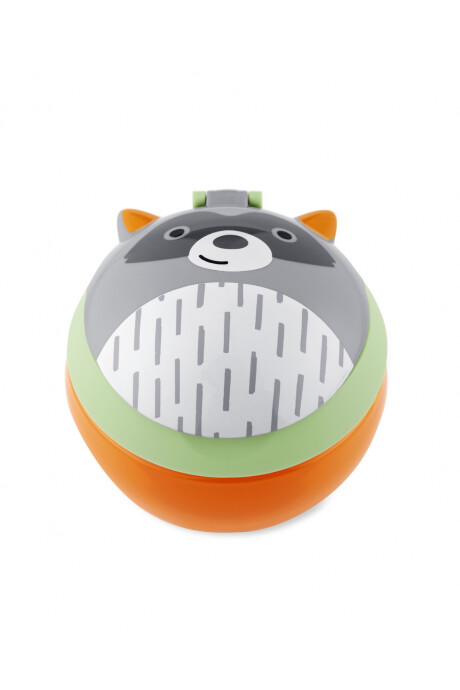 Tupper de snacks, diseño mapache Tupper de snacks, diseño mapache