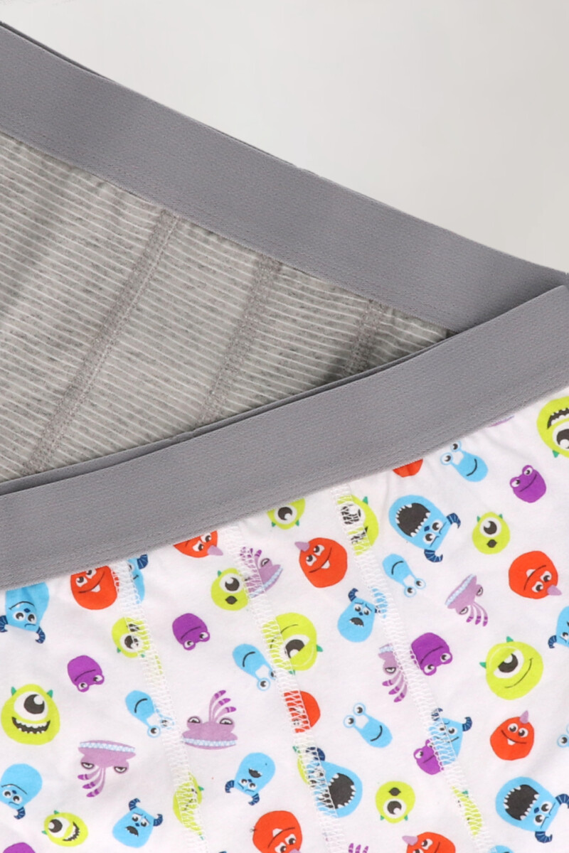 Pack x2 boxer marvel/disney Gris claro