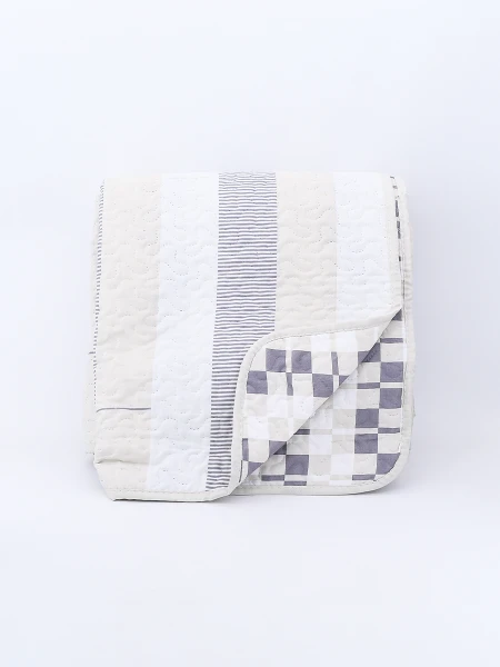 COLCHA 2 PLAZAS BEIGE