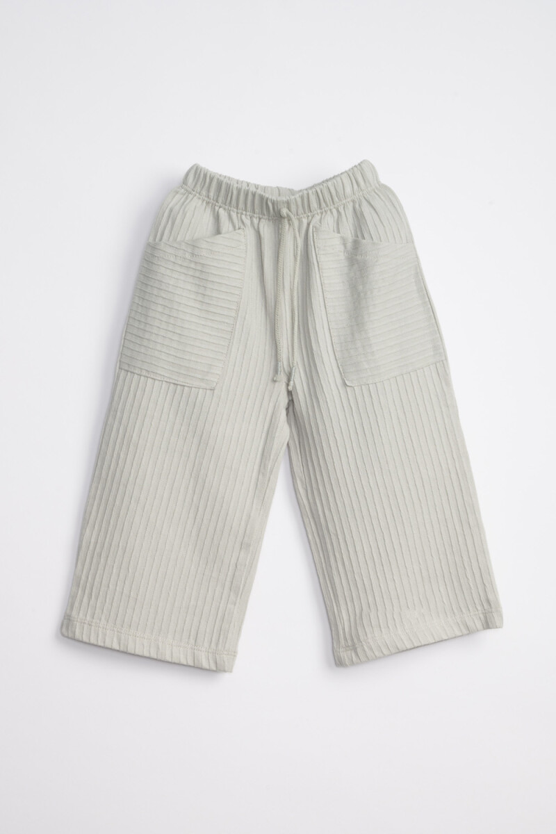 Pantalón ancho - Verde 