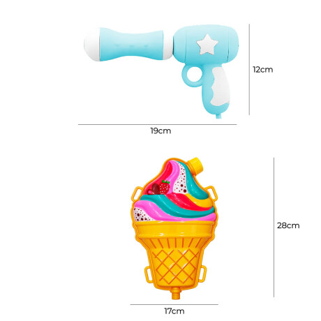 Pistola Juguete De Agua Con Mochila Infantil Verano Helado