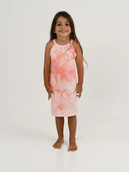 VESTIDO FRESA ROSADO