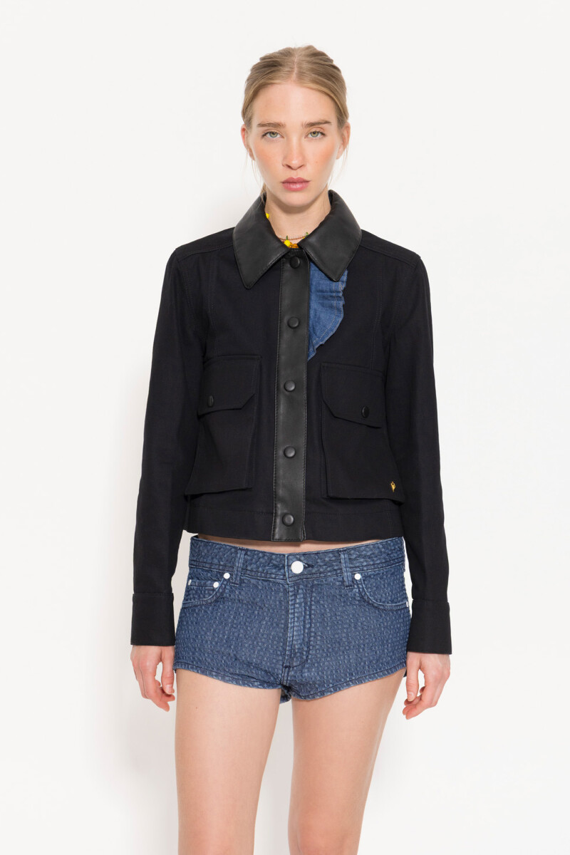 CHAQUETA JET Negro