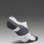 Vectr Ultralight No Show Socks - Unisex White/grey