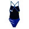 Malla De Entrenamiento Para Mujer Arena Women's Uruguay Swimsuit Lightech High Azul