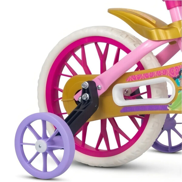 Bicicleta Princesa Disney Rodado 12" Nathor 51015 BICICLETA PRINCESAS RODADO 12 51015