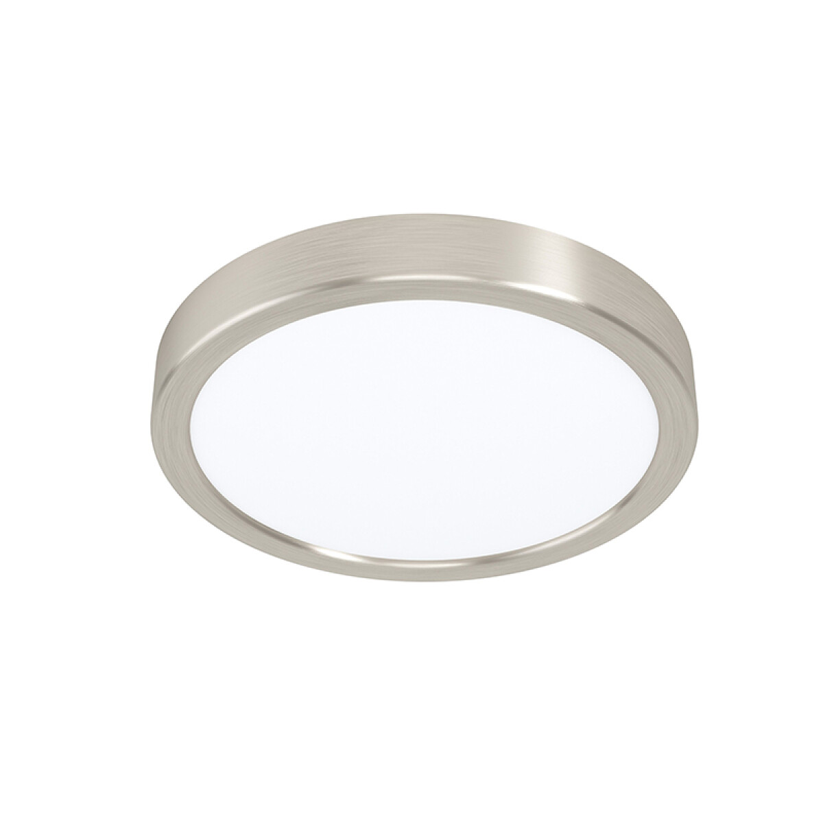 Plafón LED redondo níquel16,5W 3000K Ø210mm FUEVA5 - EG3448 