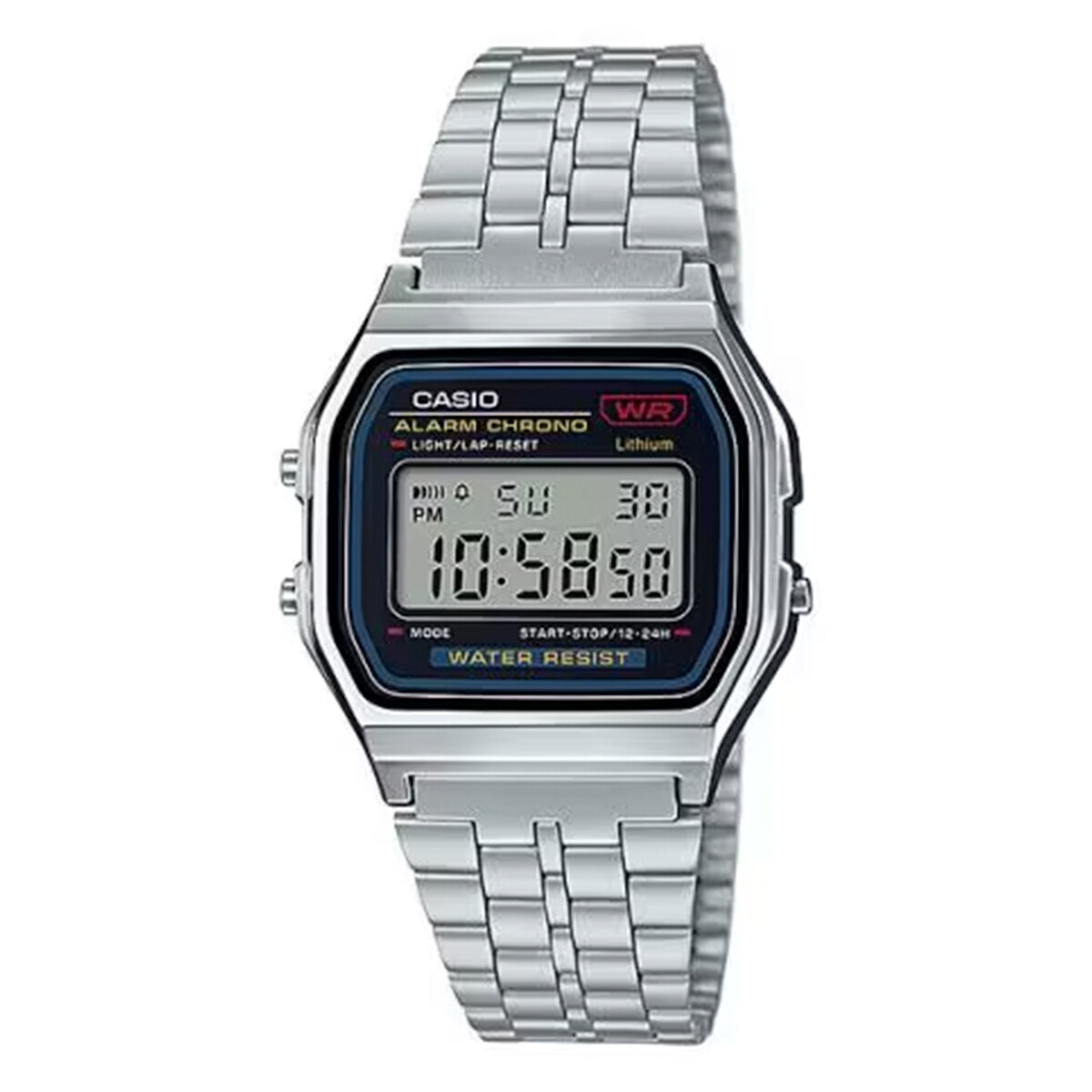 Reloj Casio en Acero Inoxidable Plateado 