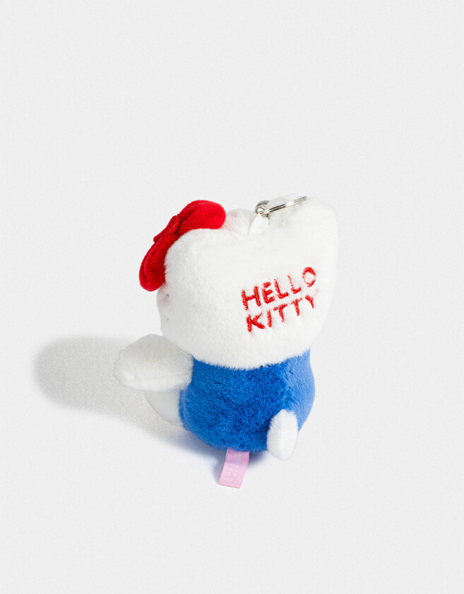 Llavero Peluche Llavero Y Charm Peluche "hello Kitty" - Combinacion Multicolor