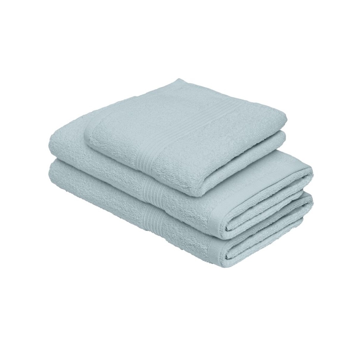 SET 3 TOALLAS: 40x70 + 2*70x140CM ALG AQUA 