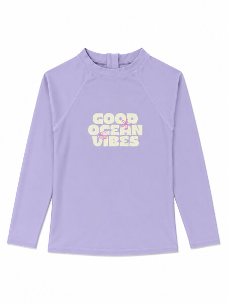 REMERA MANGA LARGA UV GRL LILA