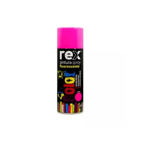 Pintura Aerosol Spray Fluorescente Secado Rápido Rosa