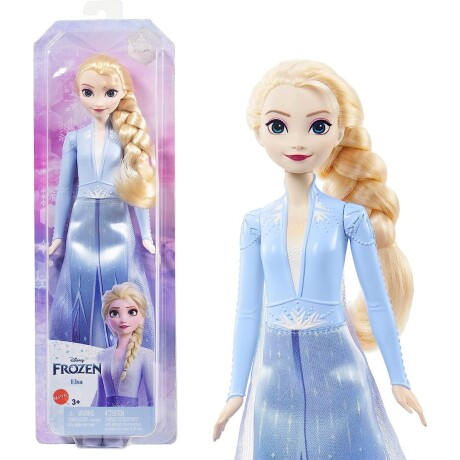 Muñeca Frozen Elsa 30 cm VESTIDO-AZUL