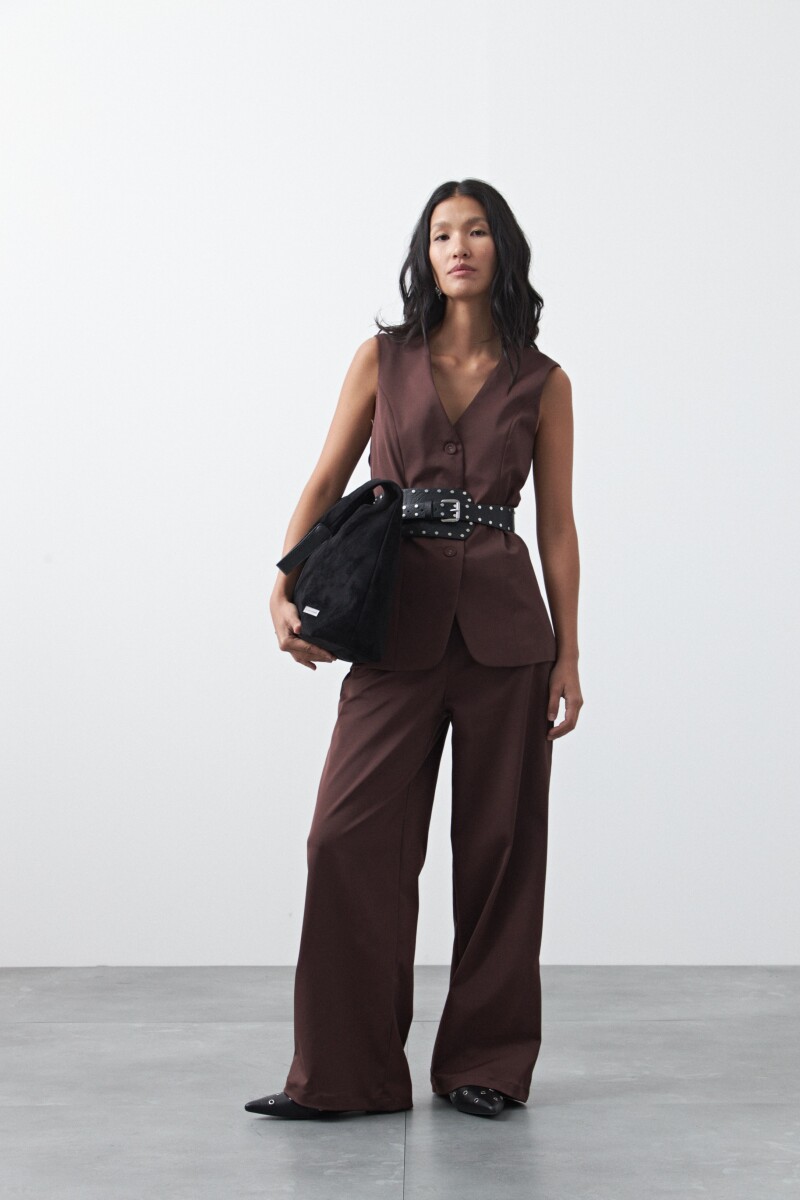 CHALECO DELPHINE Vino