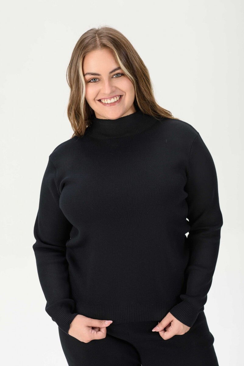 Polera Refugio - Negro 