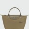 Longchamp - Le Pliage Green Bolso con Asa Superior S Verde