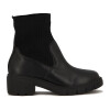 Bota Beira Rio Mujer Taco 4cm Negro