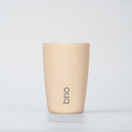 Vaso Térmico Brio Café Jarra Mug 350ml Acero Inoxidable Beige