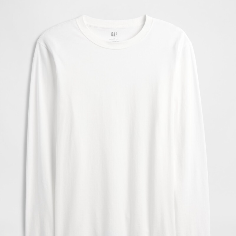 V-LS EVERYDAY SOFT CREW - SOLID NEW OFF WHITE