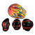 Rodillera Y Casco Cat Kit Protecciones Bici Patines Skate variante color ROJOFUEGO