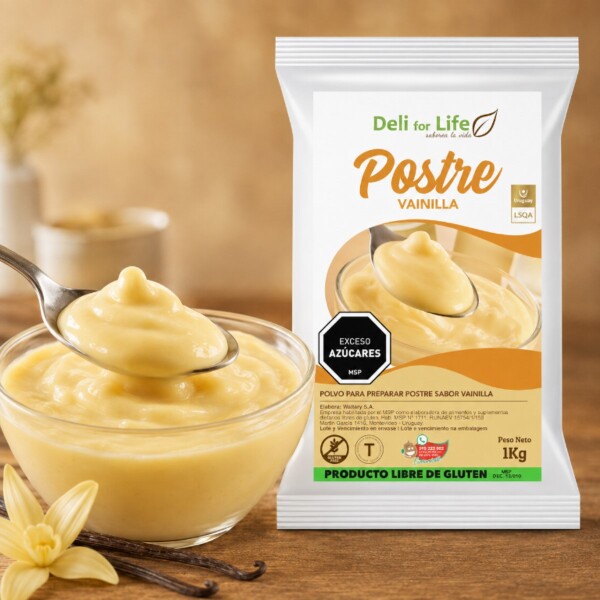 Postre Vainilla 1kg Postre Vainilla 1kg