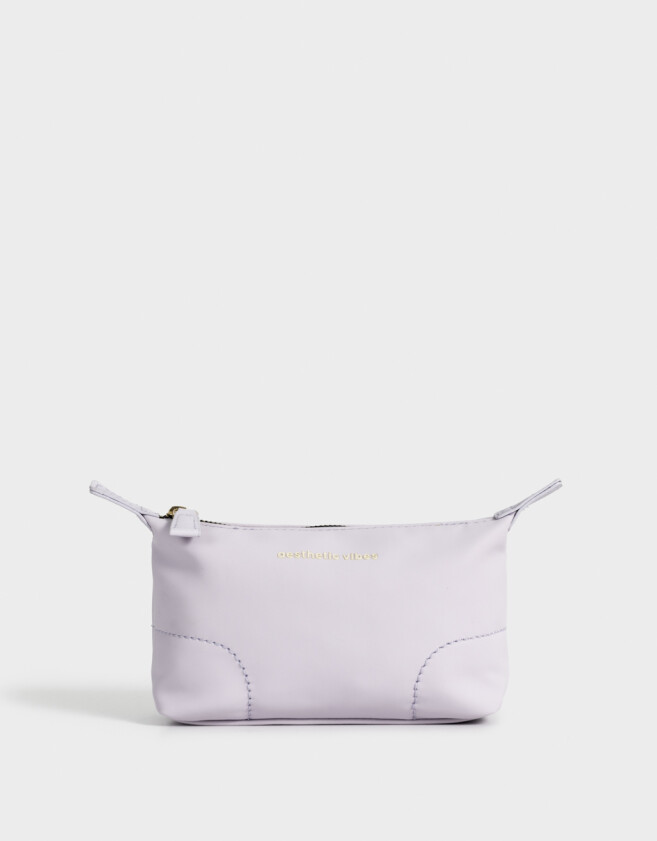 Porta Cosméticos Sport Porta Cosméticos "aesthetic Vibes" - Violeta Lila