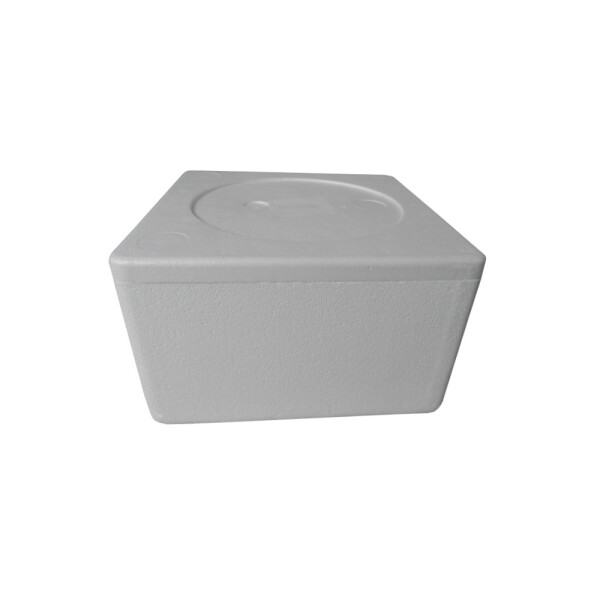 CAJA DE ESPUMA TORTA 20X20 CM. 4 LTS. BLANCO
