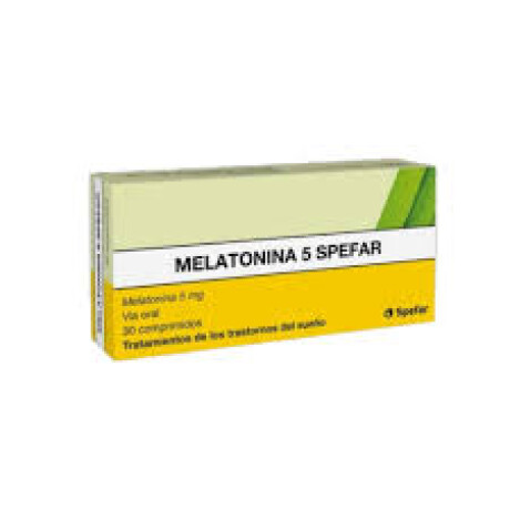 MELATONINA 5 MG 30 COMP MELATONINA 5 MG 30 COMP