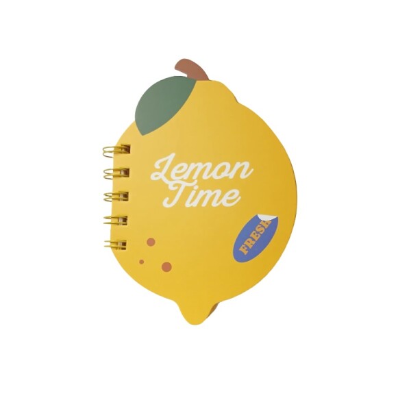 Libreta frutas limón