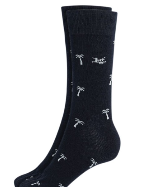 MEDIAS PALMERAS Azul