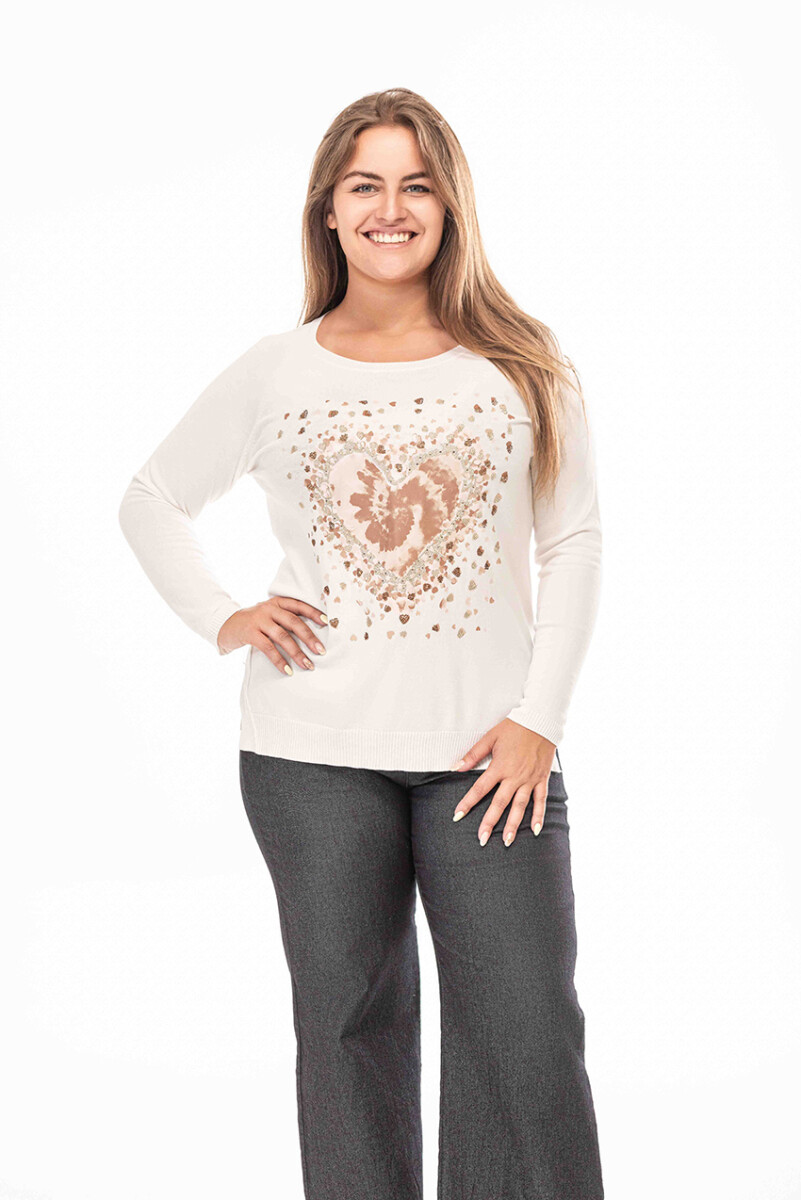 Sweater Viena - Blanco 