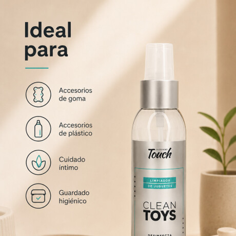 Limpiador De Juguetes Y Sanitizante Different Touch 125cc Limpiador De Juguetes Y Sanitizante Different Touch 125cc