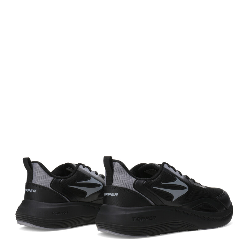 Championes de Hombre Topper Drive 2 Negro - Gris