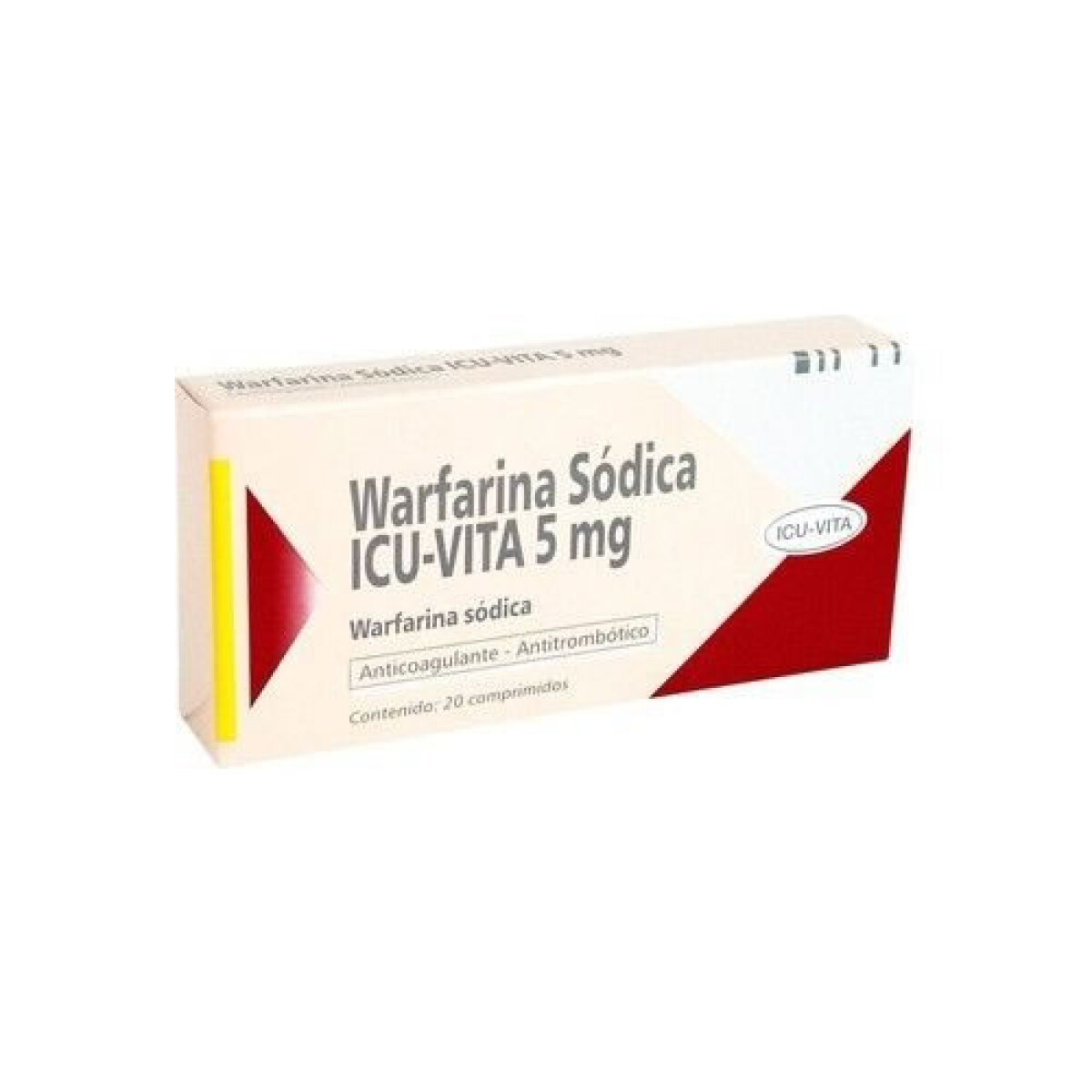 Warfarina 5 mg x20 Comprimidos – Anticoagulante