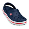 Zuecos Infantiles Crocs Crocband Clog Azul Marino - Rojo