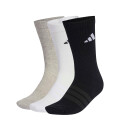 Medias Unisex Adidas Sport Wear 3 Pares Negro - Blanco - Gris