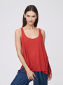 Musculosa Joris Rojo Anaranjado