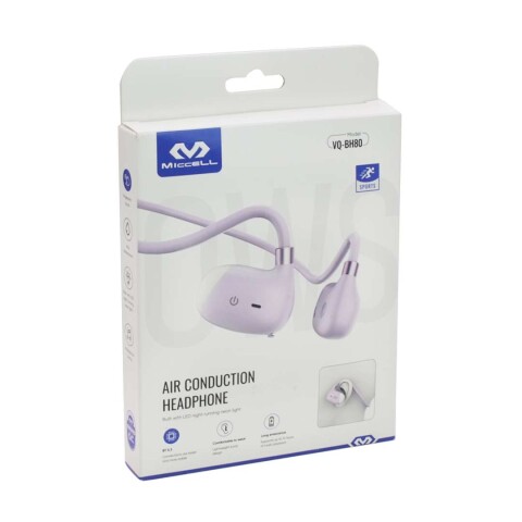 Auricular Miccell Inalámbrico BT VQ-BH80 Sports Verde Auricular Miccell Inalámbrico BT VQ-BH80 Sports Verde