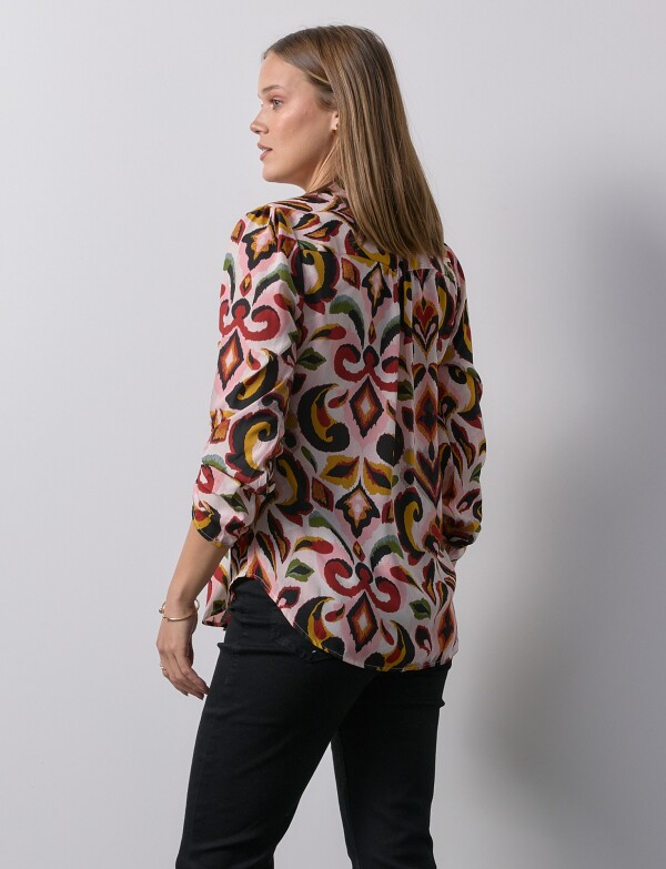 Blusa Print MULTI/ROSA