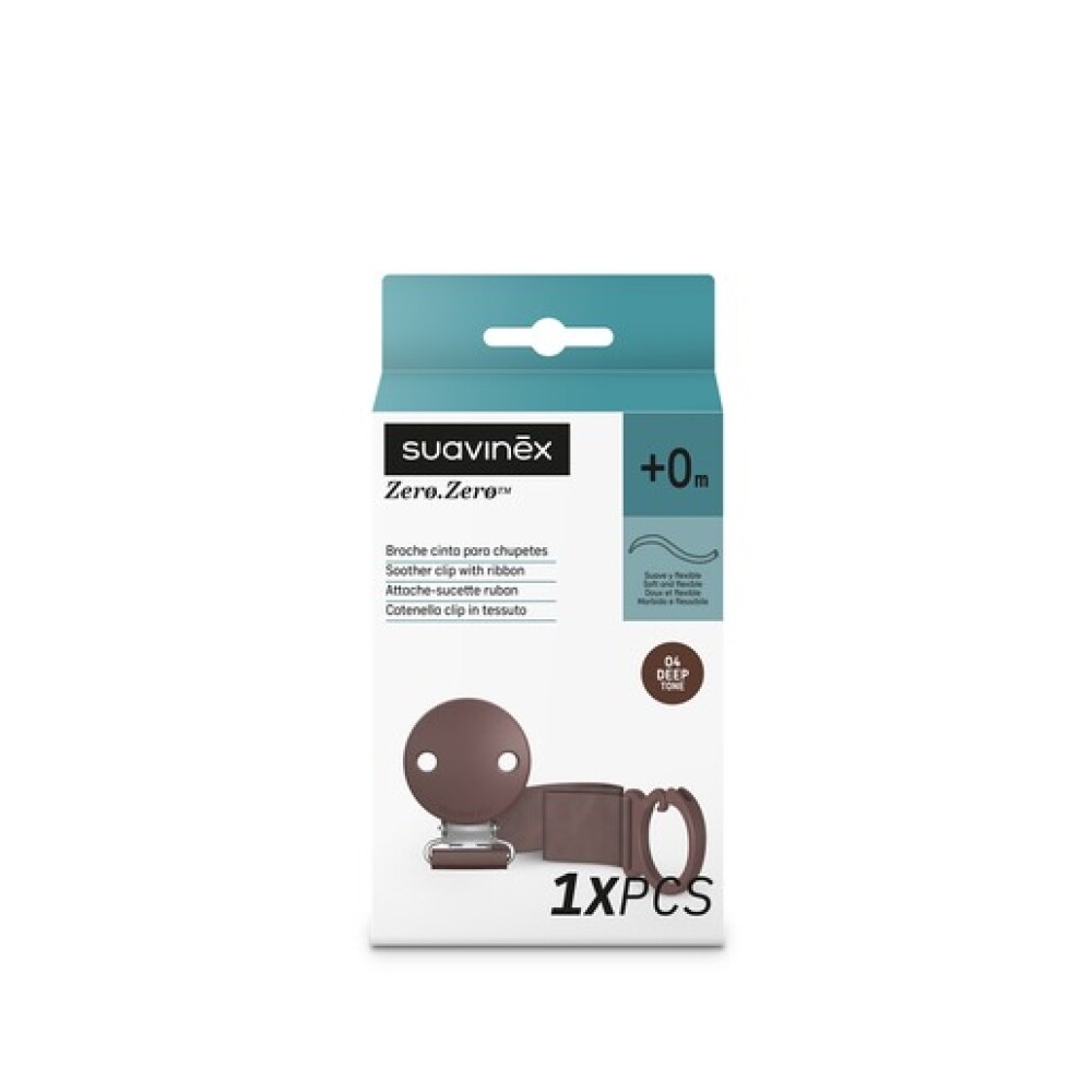 Clip para chupete SUAVINEX linea zero tono 3