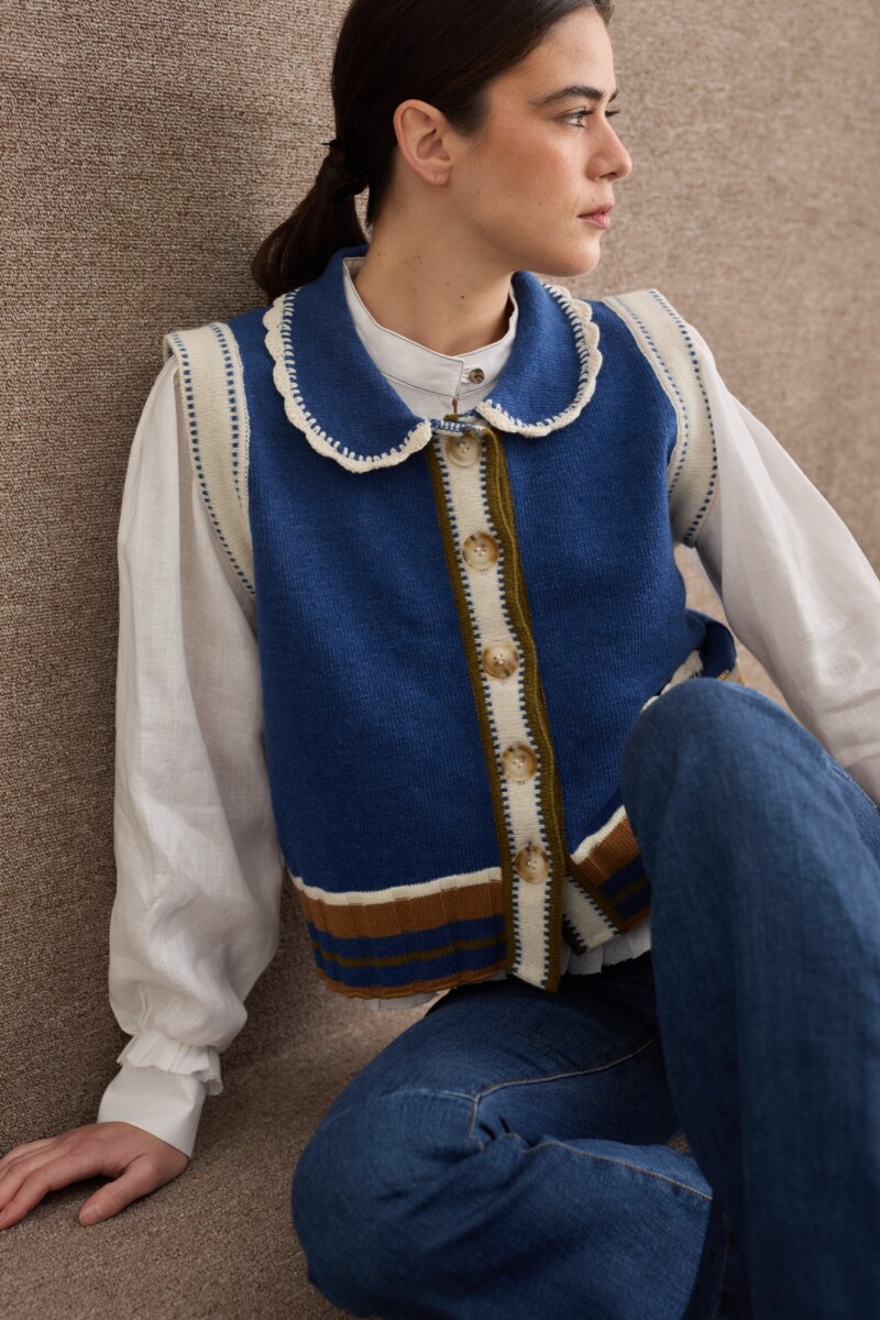 CHALECO CUTIE Azul